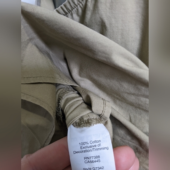 MADEWELL Embroidered Peplum Top XS - Picture 10 of 13